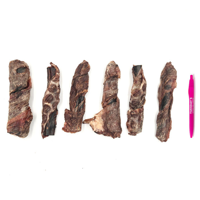 7" Charcoal Wrapped Collagen Stick (Bulk)