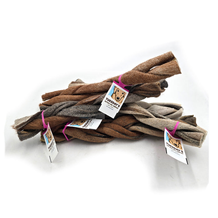 12" Furry Braided Collagen (Bulk)