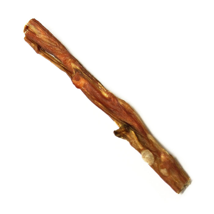 12 Pack Tremenda Chewy Bully Sticks - Beef Esophagus & Bladder Dog Treats - Fresh