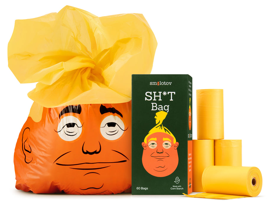 "Stable Genius" SH*T Bags, 4 Rolls