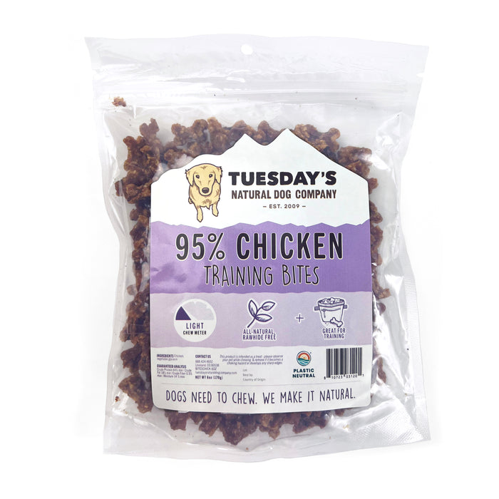 95% Chicken Training Bites - 6 oz