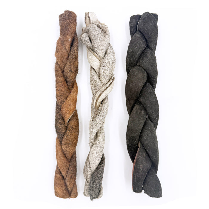 12" Furry Braided Collagen (Bulk)