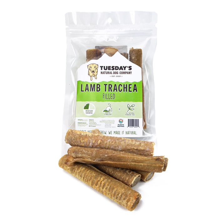 Filled Lamb Trachea (4 Pack)
