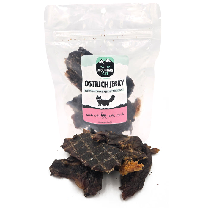 Mountain Cat - Ostrich Jerky - 2 oz