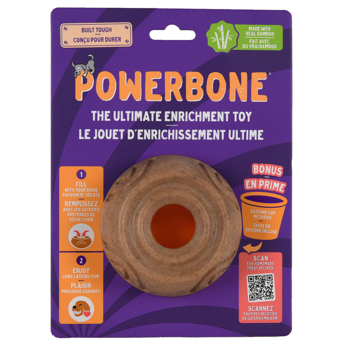 Powerbone Treat Ball Bacon Flavor