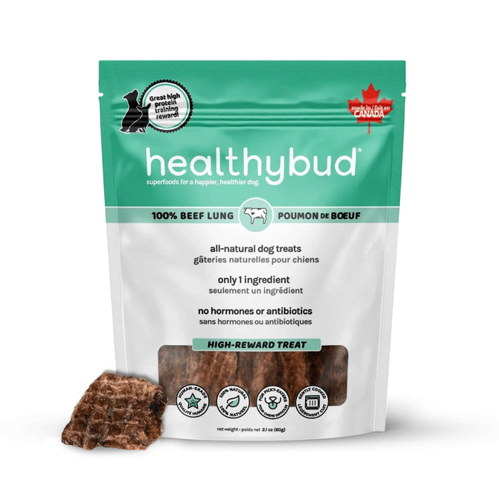 Healthybud Beef Lung Wafers - 15 ct