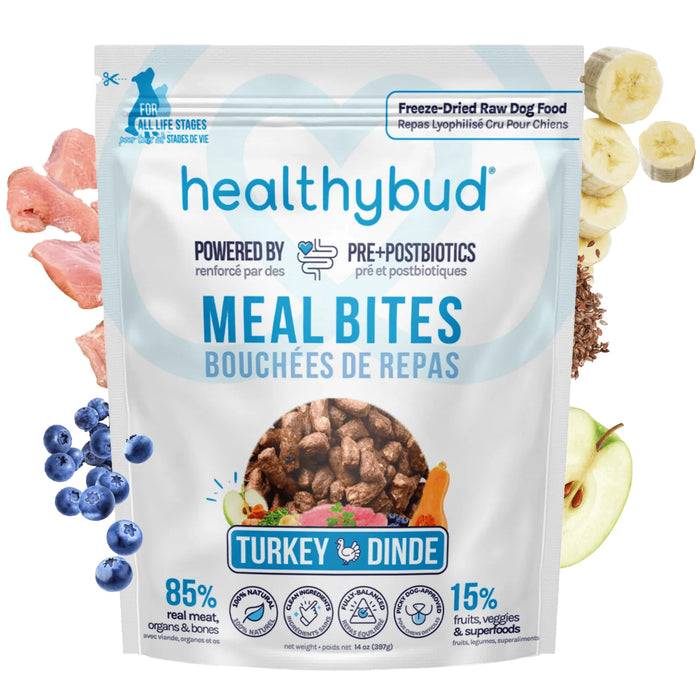Healthybud Turkey Meal Bites - 12 ct