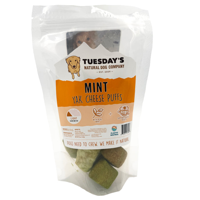 Mint Yak Cheese Puffs - 4 oz