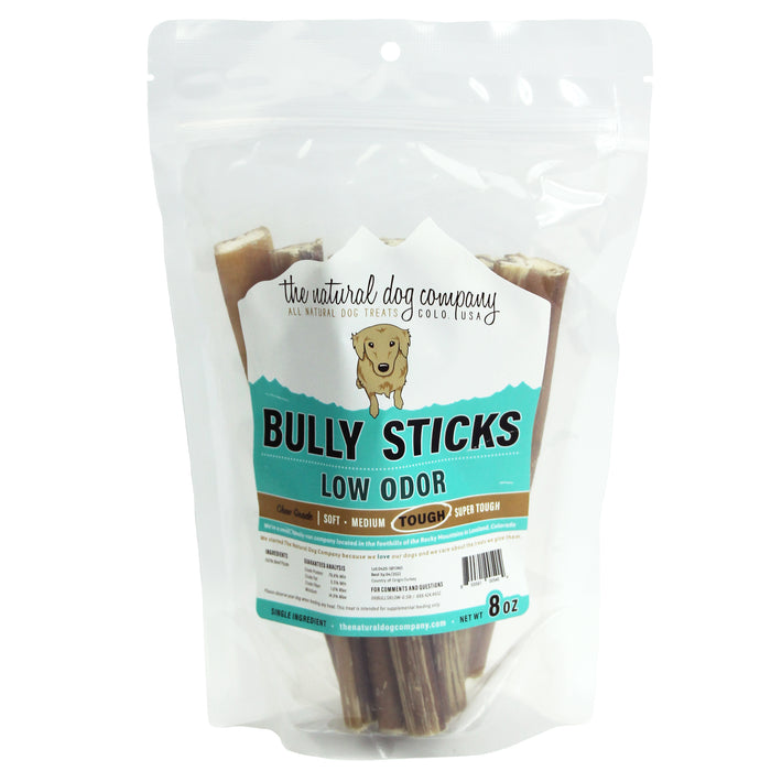 6" Bully Sticks - Natural Scent - 8 oz