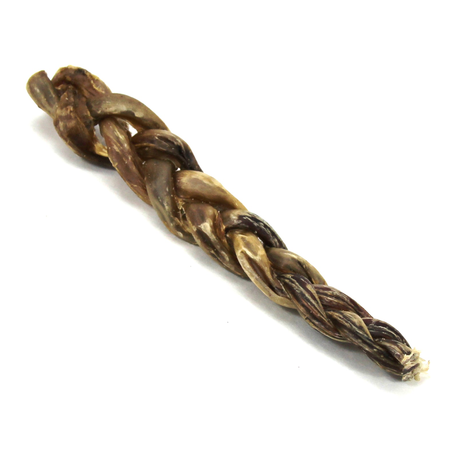 6" Braided Pork Pizzle (Bulk) — WHOLESALE Tuesday's Natural Dog Company