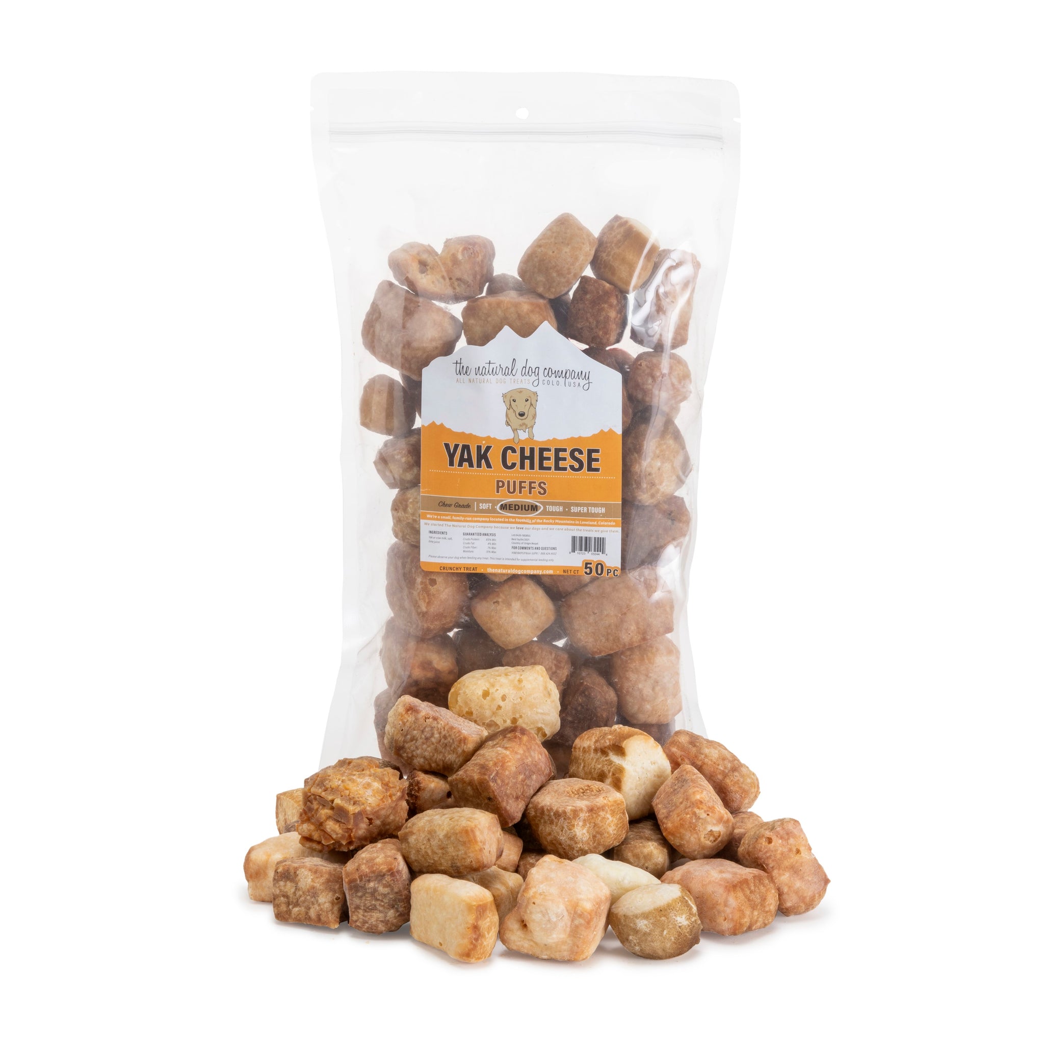 Yak Cheese Chews — WHOLESALE Tuesday's Natural Dog Company
