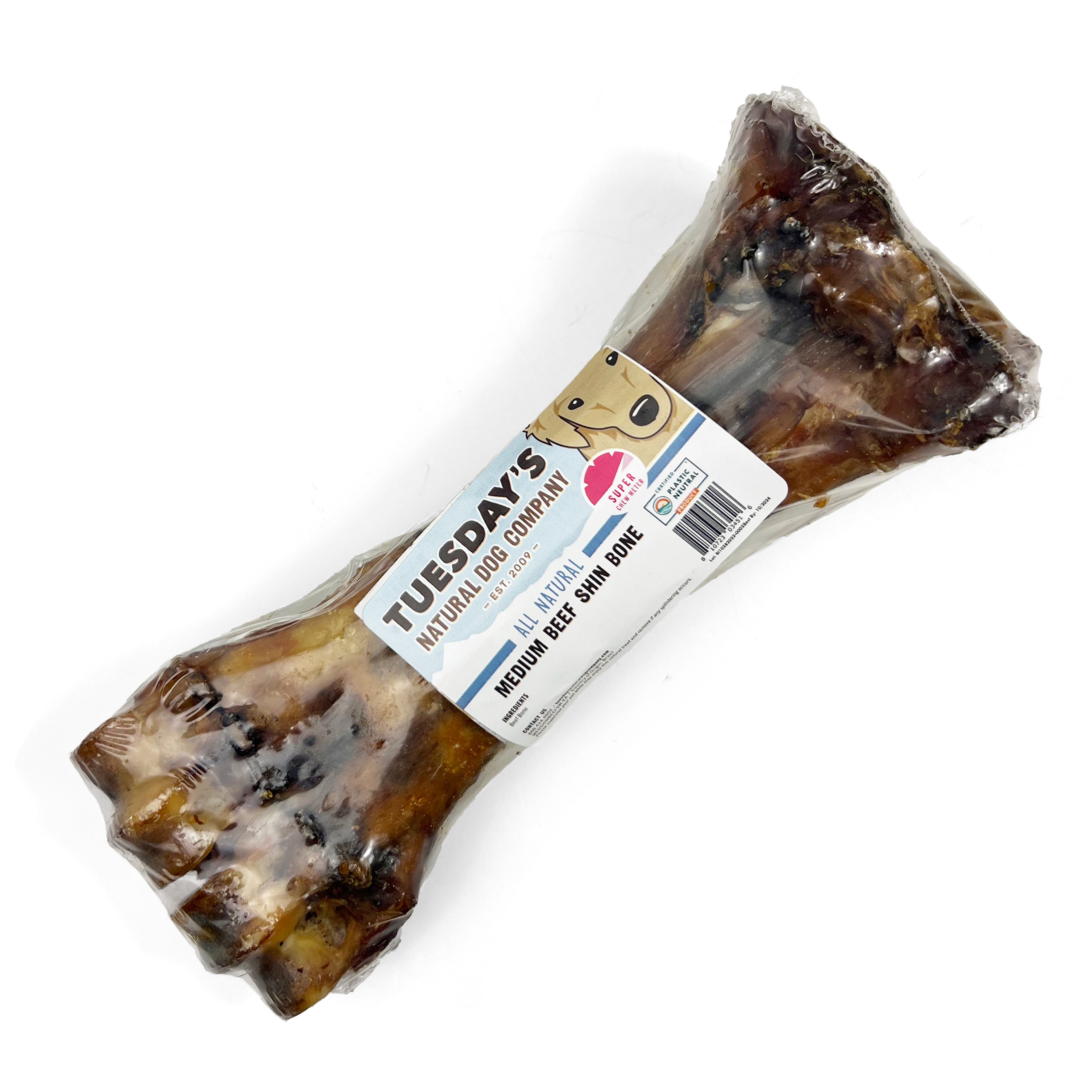 Medium Beef Shin Bone (Bulk) — WHOLESALE Tuesday's Natural Dog Company