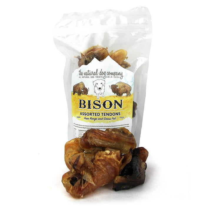 Assorted Bison Tendons - 6 oz